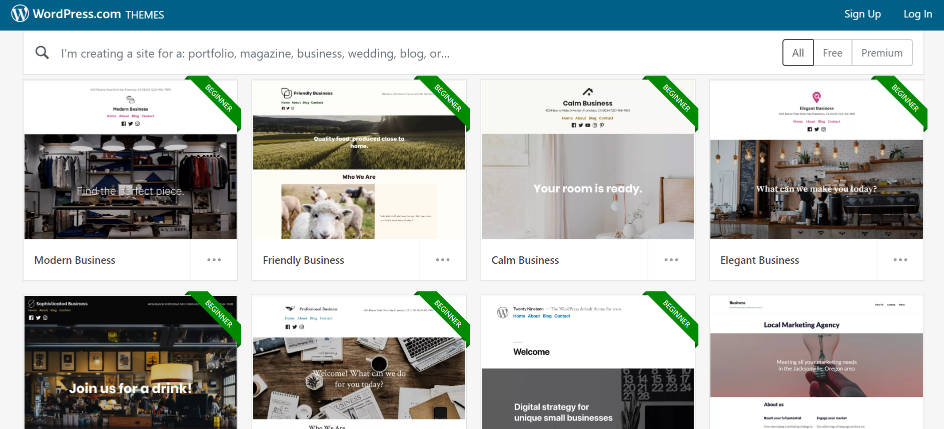 WordPress Themes