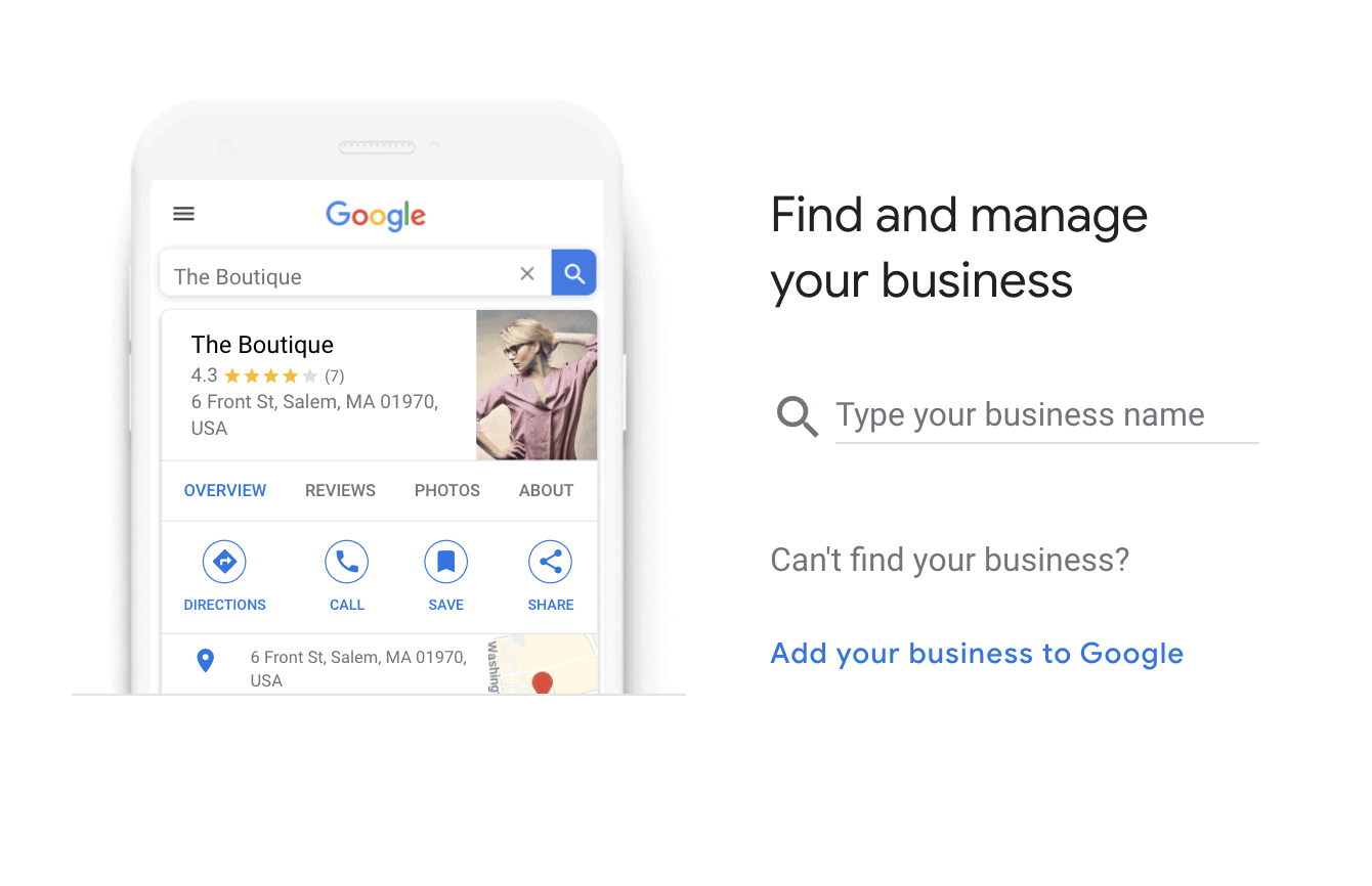 manage my google business profile